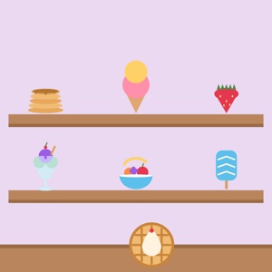 Vanilla Sampler — a food paint-by-sticker puzzle from Pentire's built-in library