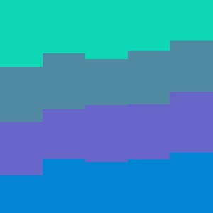 Prism Field — a abstract paint-by-sticker puzzle from Pentire's built-in library