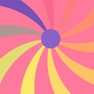 Prism Flux — a abstract paint-by-sticker puzzle from Pentire's built-in library