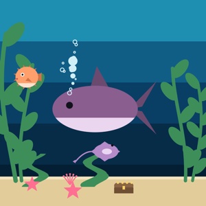 Reef Current — a ocean paint-by-sticker puzzle from Pentire's built-in library