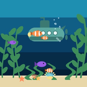 Azure Haven — a ocean paint-by-sticker puzzle from Pentire's built-in library