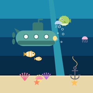 Deep Shallows — a ocean paint-by-sticker puzzle from Pentire's built-in library