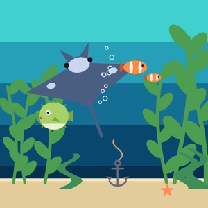 Deep Sanctuary — a ocean paint-by-sticker puzzle from Pentire's built-in library