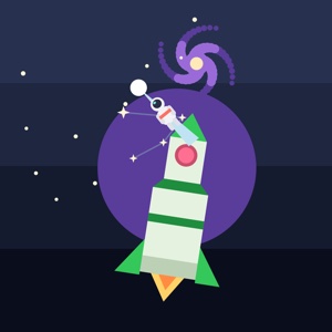 Orbital Ascent — a space paint-by-sticker puzzle from Pentire's built-in library