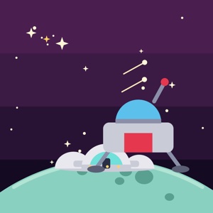 Nebular Odyssey — a space paint-by-sticker puzzle from Pentire's built-in library